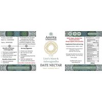 Amrita Flow Date Nectar - Lion's Mane & Ashwagandha 